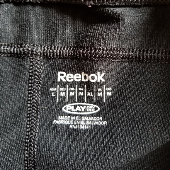 Black Reebok Leggings - Picture 3 of 3